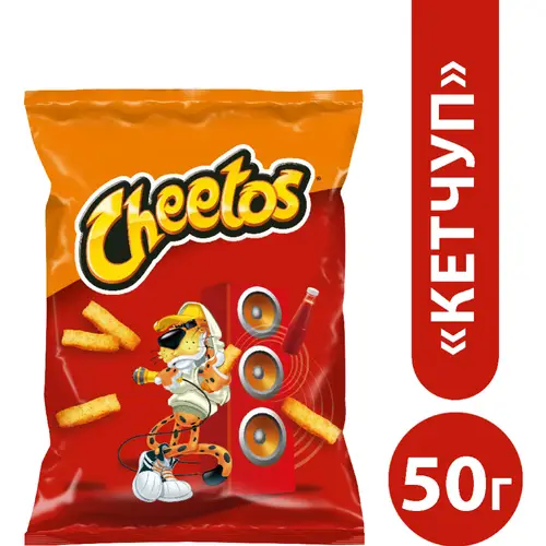 Кукурузные палочки «Cheetos» кетчуп, 50 г