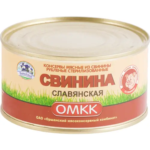 Консервы мясные «Свинина Славянская» 325 г