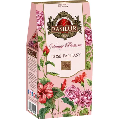 Чай листовой «Basilur» Rose fantasy, 75 г