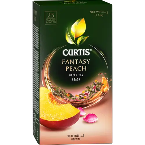 Чай зеленый «Curtis» Fantasy Peach, 25х1.5 г