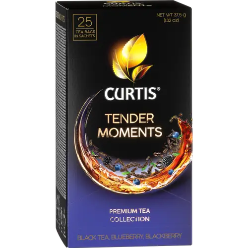 Чай черный «Curtis» Tender Moments, 25х1.5 г