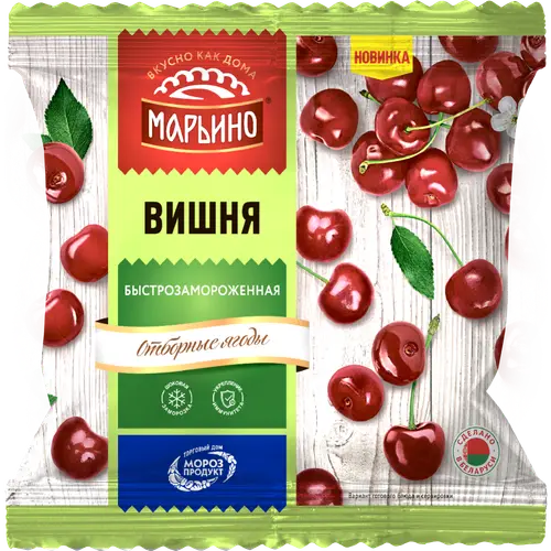 Вишня быстрозамороженная «Марьино» 400 г