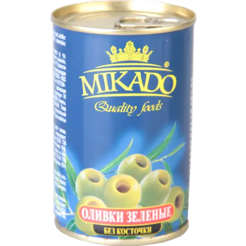 Оливки зеленые «Mikado» , без косточки, 300 г