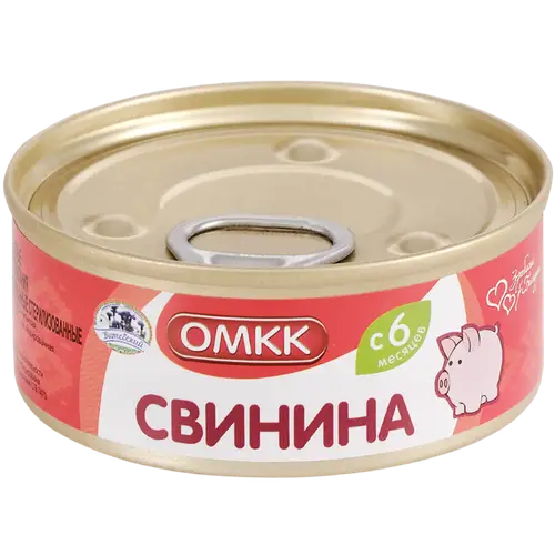 Консервы мясные «ОМКК» свинина, 100 г