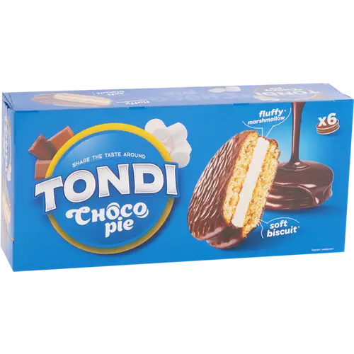 Изделие мучное «Tondi» Choco Pie, 180 г