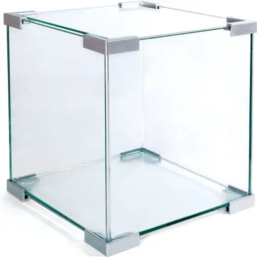 Аквариум «Laguna AQUA» Crystal, 73514002, серебро, 250х250х250 мм, 15 л