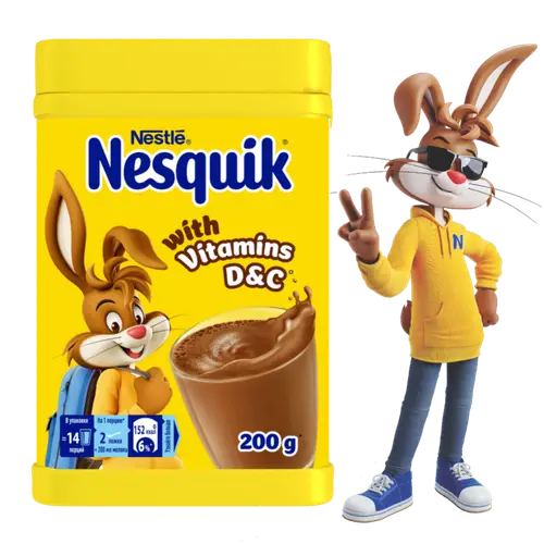 Какао-напиток «Nesquik» быстрорастворимый, обогащенный, 200 г