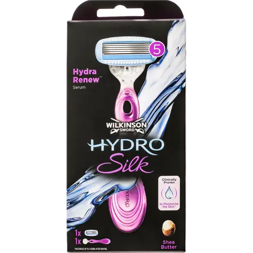 Бритвенный станок для женщин «Wilkinson Sword» Hydro silk, со сменной кассетой