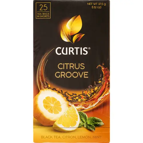 Чай черный «Curtis» Citrus Groove, 25х1.5 г