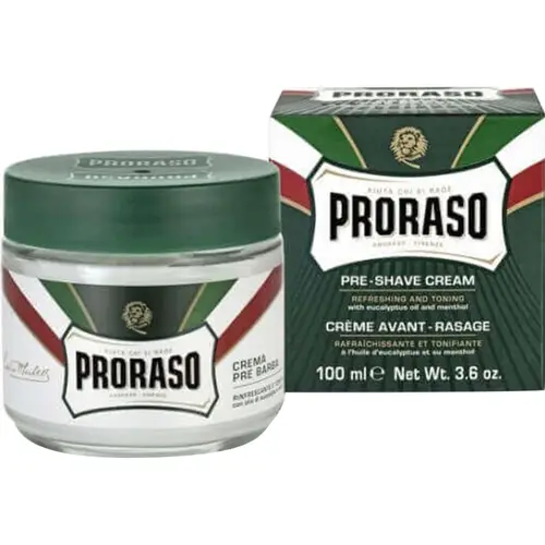 Крем до бритья «Proraso» освежающий, с маслом эвкалипта и ментолом, 100 мл