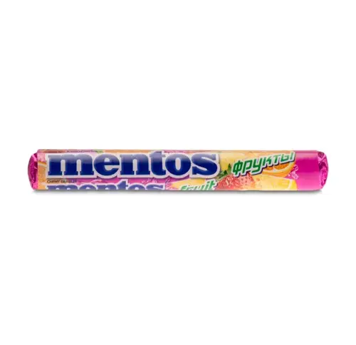 Жевательные драже Mentos Фрукты, 37,5 г