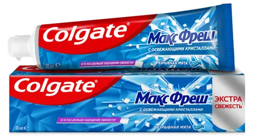 Зубная паста Colgate МаксФреш взрывная мята 100мл