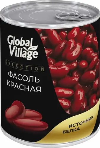 Фасоль красная Global Village 400г