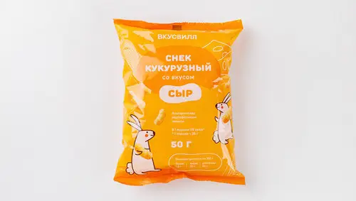 Кукурузные снеки Holy Corn Сыр 50 г, Россия