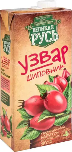 Узвар Великая Русь из шиповника, 1л