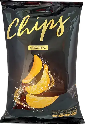 Чипсы с солью Chips 70г