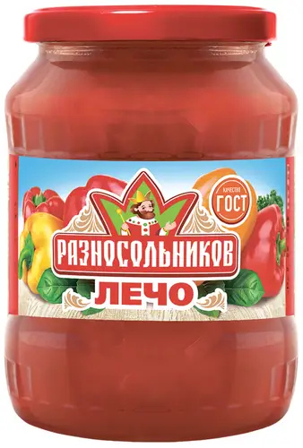 Лечо Разносольников 670г