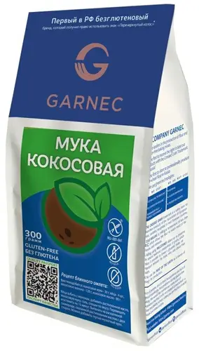 Мука Garnec кокосовая 300г