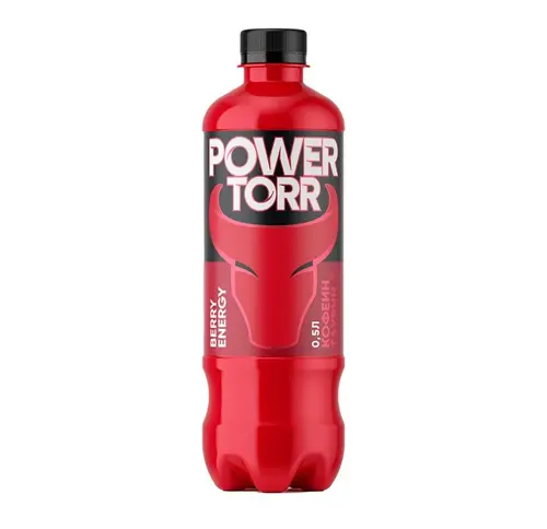 Напиток энергетический Power Torr Red клубника-яблоко