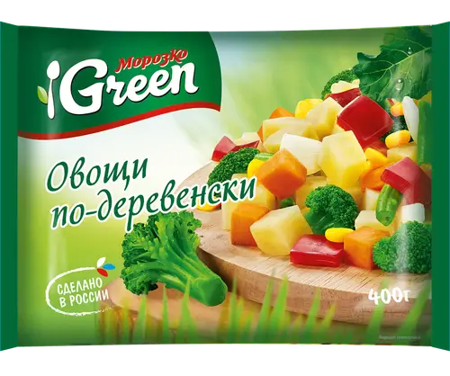 Смесь овощная МОРОЗКО Green Овощи по-деревенски