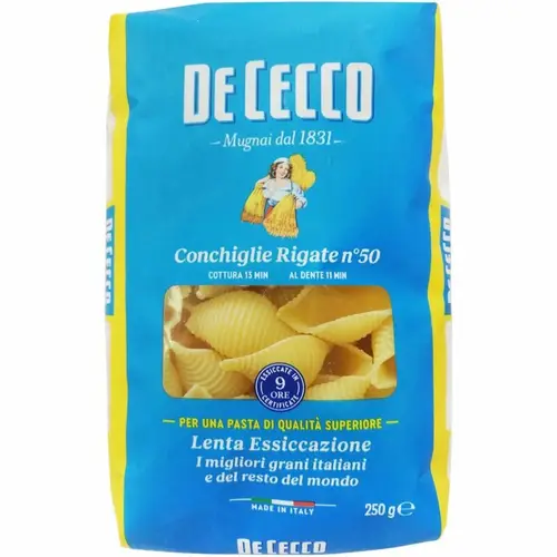 Макароны De Cecco Rigate №50 250г