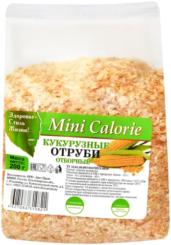 Отруби кукурузные MINI CALORIE отборные