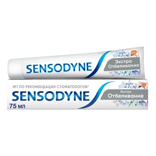 Зубная паста Sensodyne Экстра отбеливание Ежедневный уход