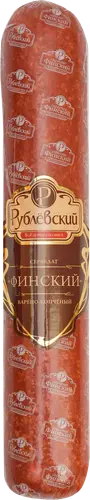 Колбаса РУБЛЕВСКИЙ Сервелат Финский в/к в/у кат.Б вес до 840г