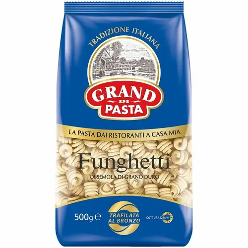 Макароны Grand Di Pasta Funghetti, 450г