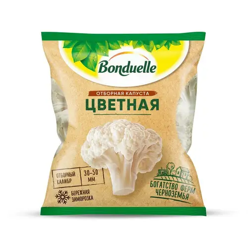 Капуста цветная Bonduelle замороженная 400 г(Продукт замороженный)