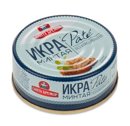 Икра минтая Санта Бремор Pate, 90г