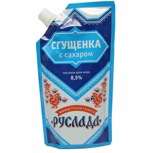 Сгущенка с сахаром 8,5% ТМ Руслада