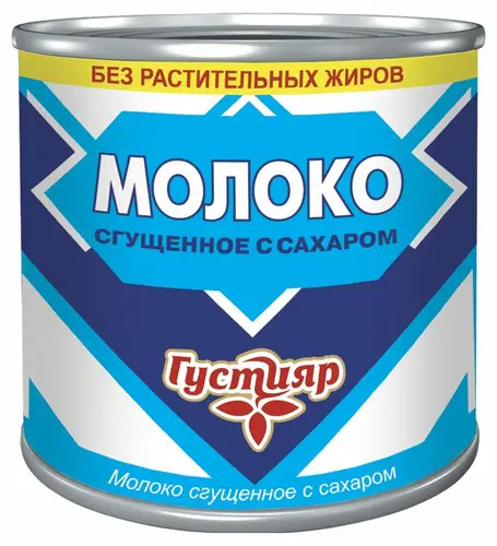 Молоко сгущенное Густияр с сахаром 0.2%