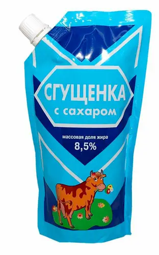 Продукт молочный сгущенный с сахаром Коровка 1%