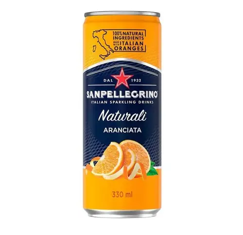 Напиток газированный Aranciata, Sanpellegrino 0.33 л, Италия