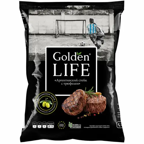 Чипсы Golden Life аргентинский стейк с трюфелем