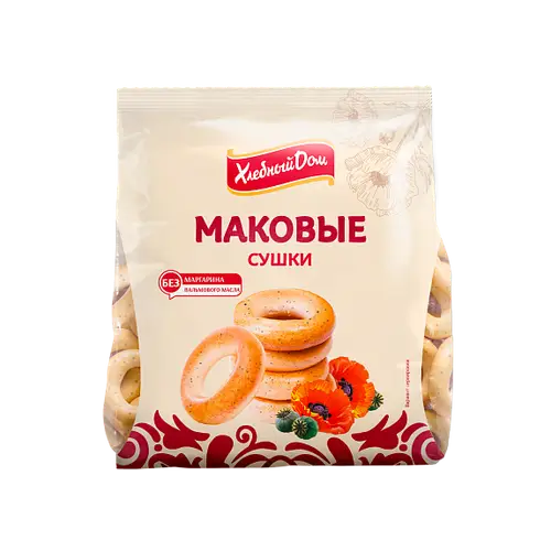 Сушки Хлебный Дом Малютка Маковые