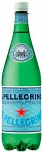 Вода San pellegrino минеральная природная лечебно-столовая газированная 1л