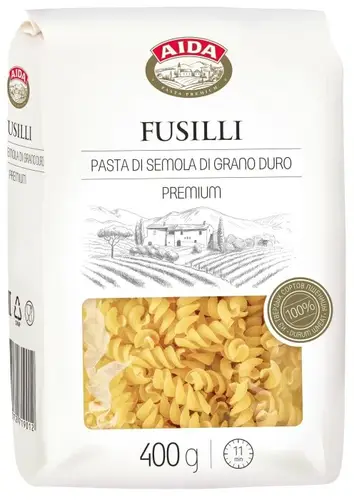 Макароны Aida Fusilli 400г