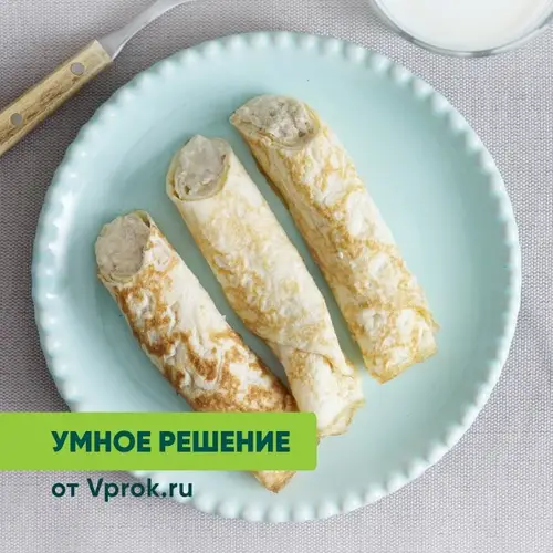 Омлет с курицей и сыром Умное решение от Vprok.ru 150г