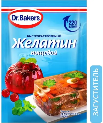 Желатин Dr.Bakers пищевой 30г