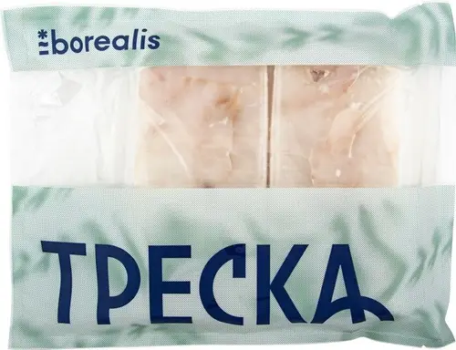 Треска Borealis Атлантическая филе замороженная блочная