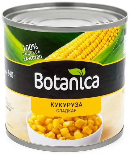 Кукуруза Botanica сладкая 425мл