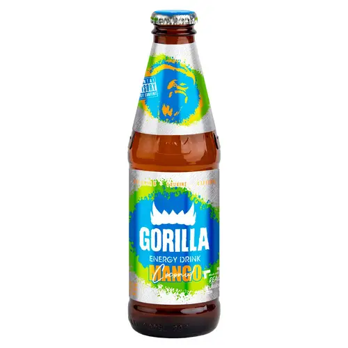 Gorilla, энергетический напиток gorilla 0,275л mango с/б, цена за шт, ШК: 4680036916696