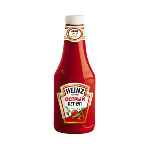 Heinz, кетчуп heinz 800гр острый, цена за шт, ШК: 4601674085315