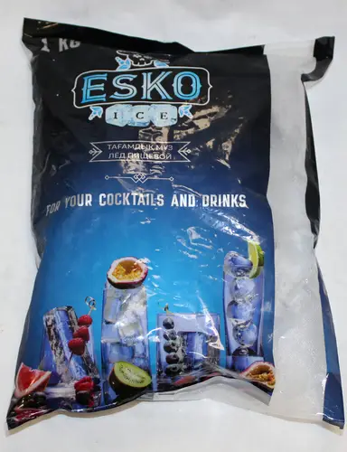 Esko Ice, лед esko ice 1000гр пищевой, цена за шт, ШК: 0745760399246