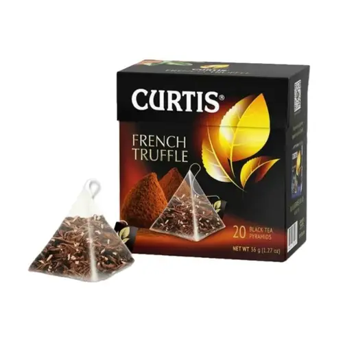 Curtis, чай curtis 20пак черный french truffle, цена за шт, ШК: 4620015851068