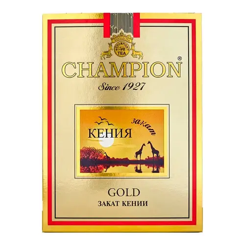 Champion, чай champion 250гр черный закат кении ж/б, цена за шт, ШК: 4870204140675