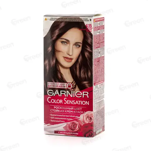 Крем- краска ст. GARNIER Color Sensation тон 4,15 благородный опал