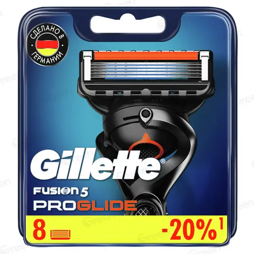 Кассеты сменные Fusion Proglide для бритья Gillette 